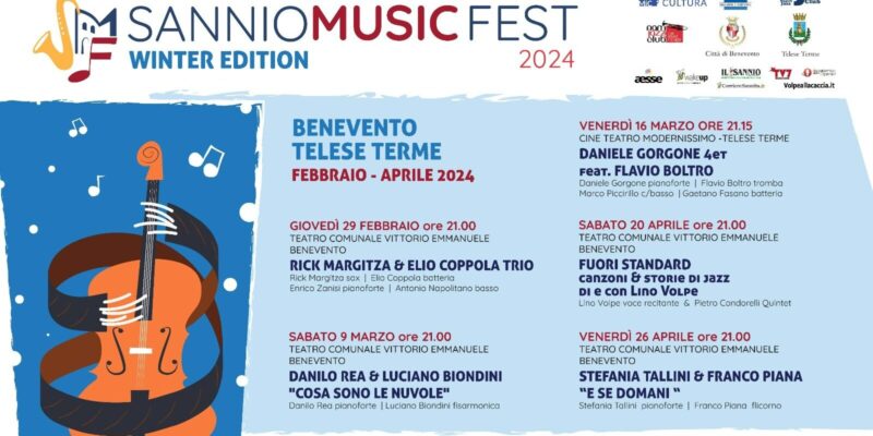 ‘Sannio Music Fest’, via al cartellone invernale