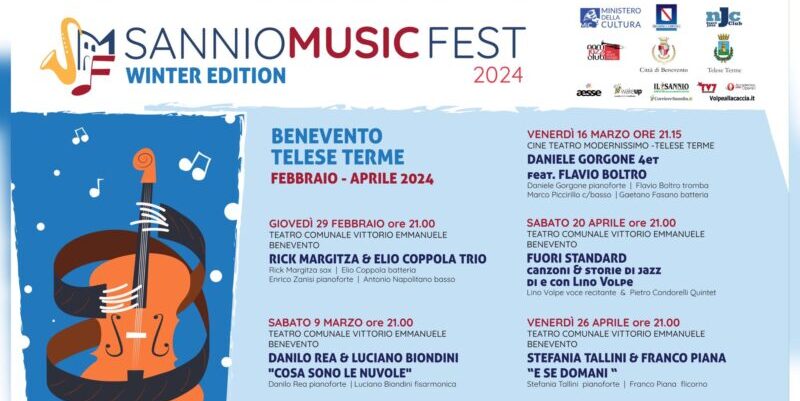 Sannio Music Fest, martedì la presentazione dell’edizione invernale