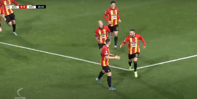 Benevento-Messina 1-1, le pagelle dei giallorossi