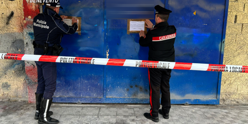 Benevento, sequestrata carrozzeria: titolare denunciato