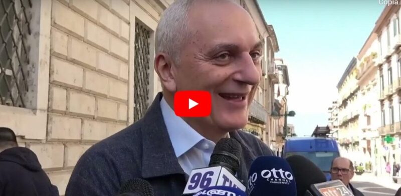 VIDEO – Europee, l’assessore Caputo conferma: “Grande sintonia con Mastella”