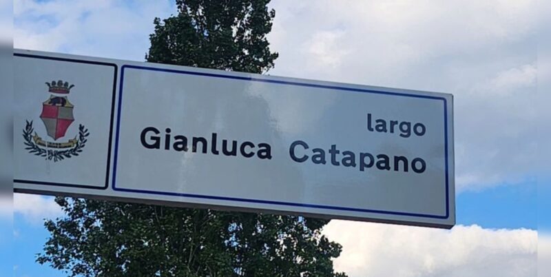 Benevento, inaugurato largo “Gianluca Catapano”