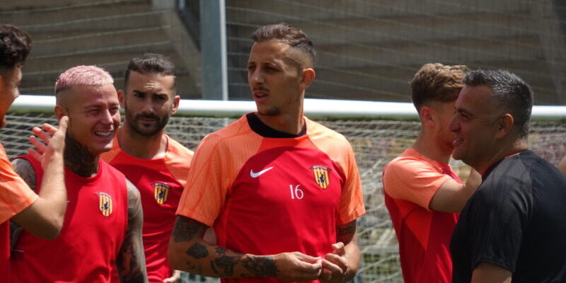 Benevento, squadra al lavoro in vista del ritorno con la Torres (FOTO)