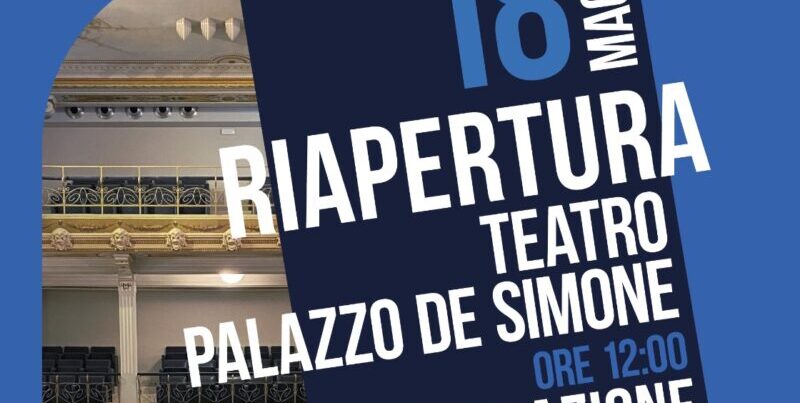 Benevento, il 18 maggio riapre il De Simone