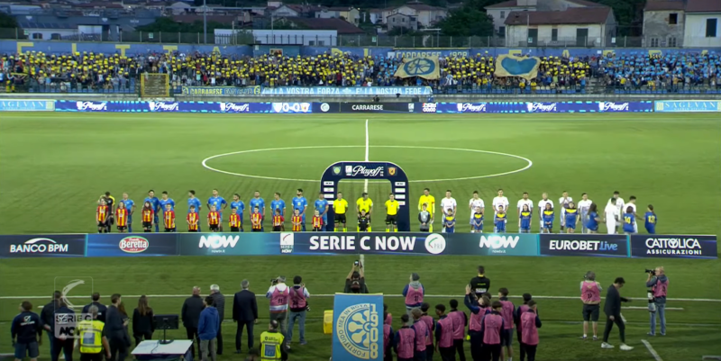Carrarese – Benevento 1-0 | Gli Highlights