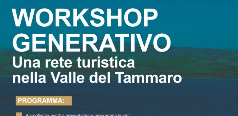 Valle del Tammaro e turismo: a giugno workshop generativo