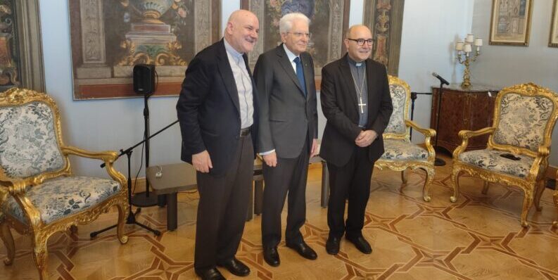 Mons. Accrocca e Mons. Beneduce incontrano il Presidente della Repubblica Mattarella