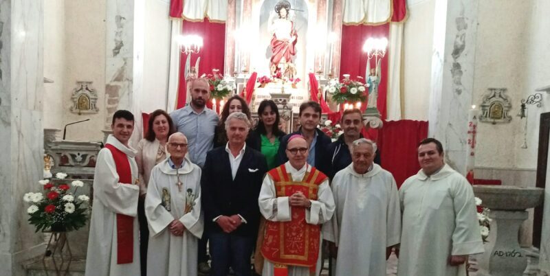 San Giovanni di Ceppaloni: l’Arcivescovo da il via al Novenario, il Sindaco e l’Amministrazione Comunale donano l’olio per la lampada del Santo