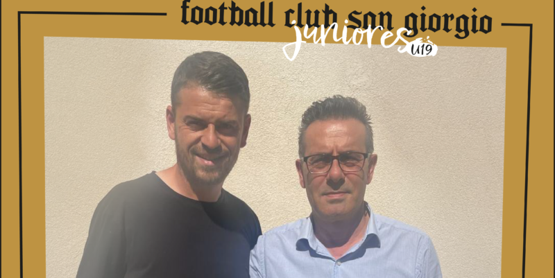 Football Club San Giorgio: scelto il nuovo allenatore degli Juniores. A Luglio partono gli “Open day”