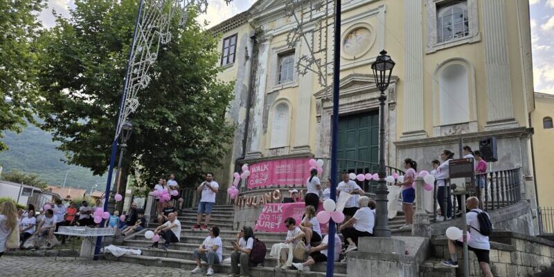 Vitulano, la passeggiata rosa raccoglie oltre 1.500 euro destinati a sostenere i progetti di Komen Italia 