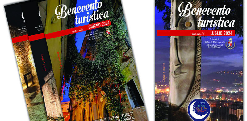 Mensili, è in distribuzione “Benevento Turistica”