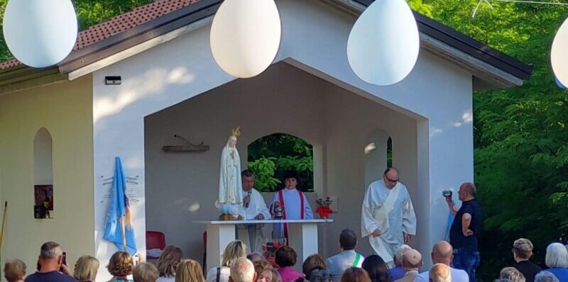 San Leucio del Sannio, 1° Anniversario dell’edificazione e intitolazione della Cappella alla Madonna di Fatima