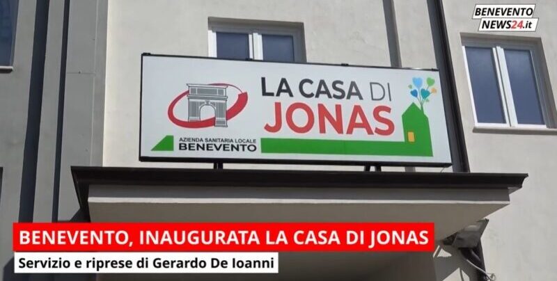 VIDEO – Benevento, inaugurata la casa di Jonas