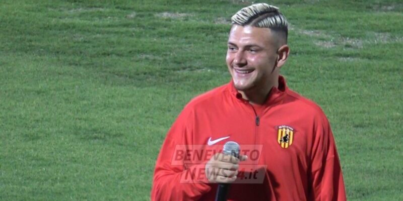 Benevento, Perlingieri: “Contento per la vittoria, abbiamo giocato bene: mi è mancato il gol”