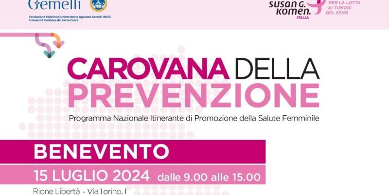 Benevento, prevenzione dei tumori al seno: visite gratuite lunedì al Rione Libertà