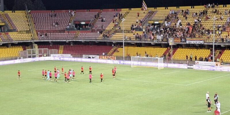 Benevento-Taranto 6-0: Strega sul velluto, al Secondo Turno affronterà il Potenza