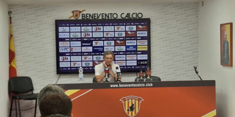 Benevento, Auteri: “Grande partita, abbiamo preso due gol evitabili. Fa parte della crescita, ci serva per riflettere”