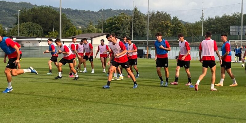 Benevento, positiva seduta a porte aperte all’Imbriani. Fine settimana di allenamento