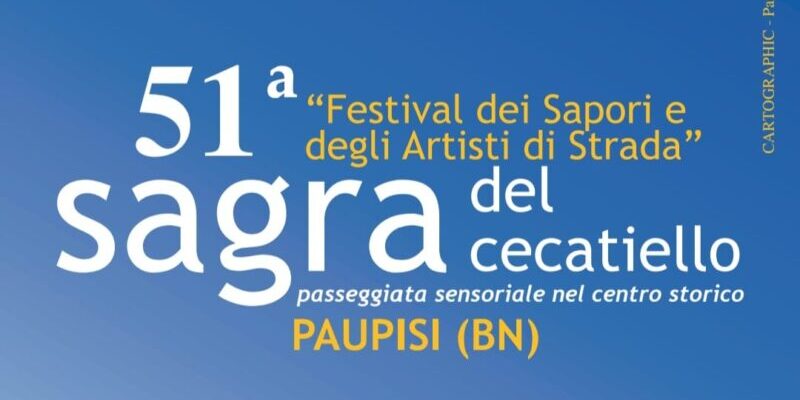 Paupisi, al Festival dei Sapori e degli Artisti di Strada ‘Cecatiello Dance 2024’ con Radio Company e dj set