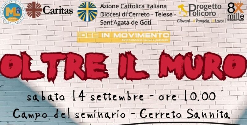 Progettazione sociale Mlac, al via la rigenerazione artistico-comunitaria del campo sportivo del Seminario diocesano di Cerreto Sannita