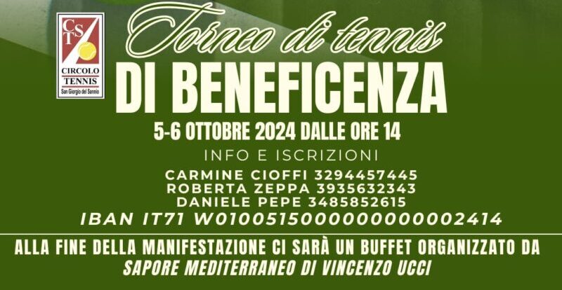 Benevento, Afmal: al via il progetto ‘Donazione materiale scolastico’, ad ottobre torneo di beneficenza