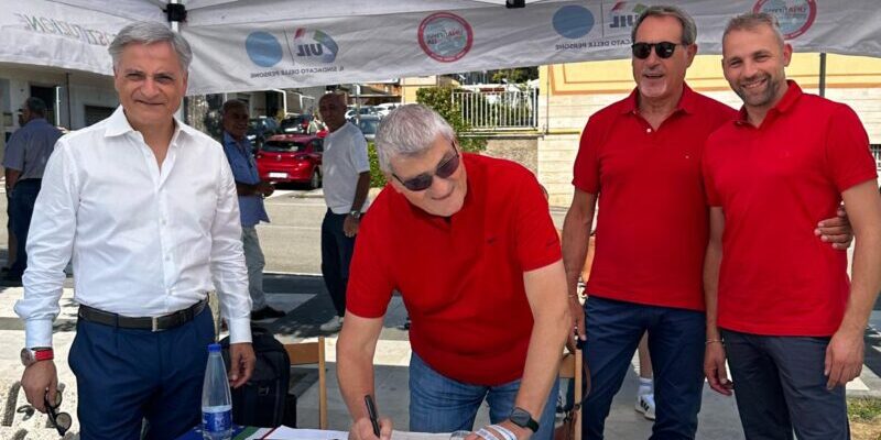 UILA di Telese Terme in prima linea contro l’autonomia differenziata: successo della campagna di raccolta firme nel Sannio