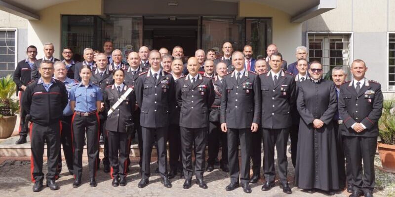 Benevento, visita del Comandante Interregionale Carabinieri “Ogaden” al Comando Provinciale