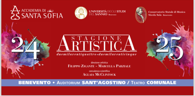 Accademia di Santa Sofia, il 18 settembre presentazione del cartellone