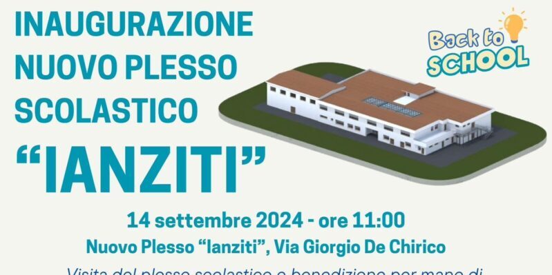 San Bartolomeo in Galdo, inaugurazione del plesso scolastico in località Ianziti: traguardo storico per l’Amministrazione Agostinelli