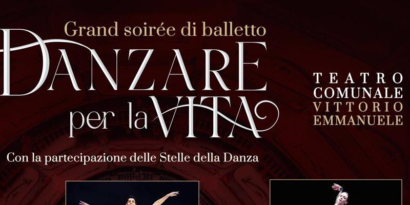 “Danzare per la vita”, Gran Soirèe di Balletto: presentazione dell’evento a Palazzo Mosti