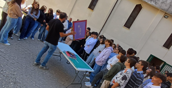 Progettazione Sociale MLAC, gli studenti del ‘Luigi Sodo’ e del ‘Carafa-Giustiniani’ diventano street-artists per un giorno