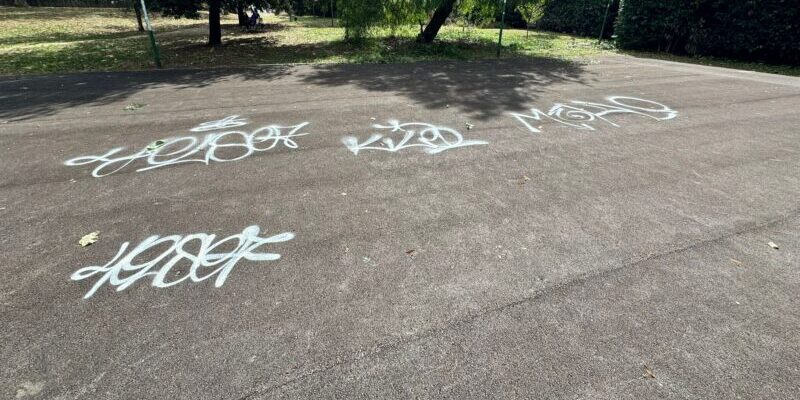 Vandali al campo di San Gennaro, Rosa: “Chi lo ha fatto non è un writer ma un imbecille”