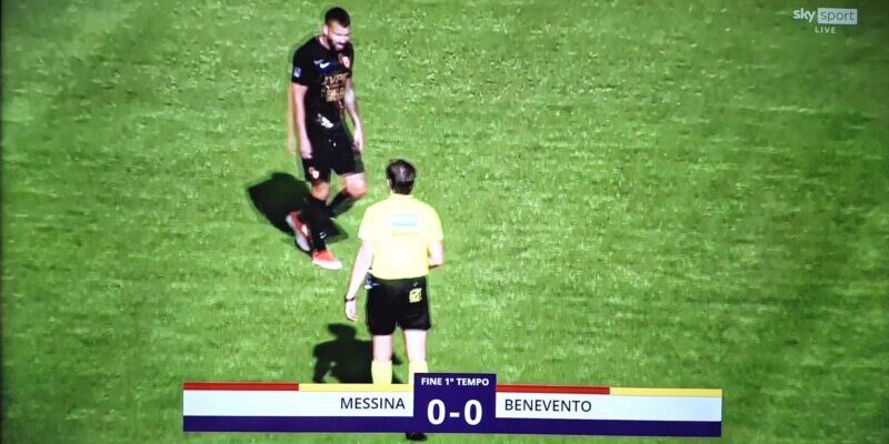 Messina-Benevento, 0-0 all’intervallo: non si sblocca il match al “San Filippo-Scoglio”