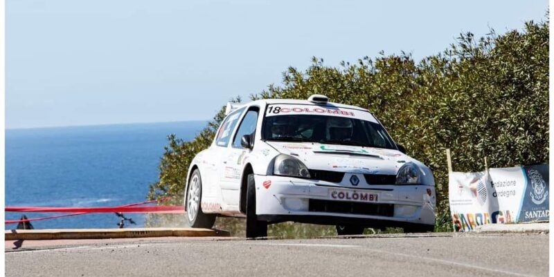 12° Rally Terra Sarda, il sannita Cosimo Abate si gioca la finale con Thomas  Borzacchini