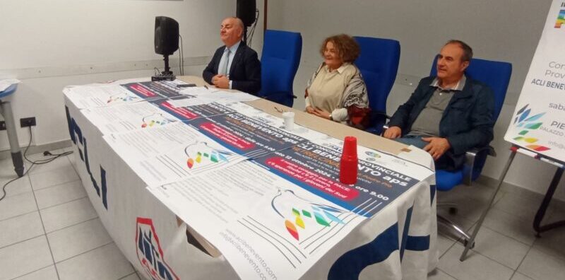 Benevento, Maria Giovanna Pagliarulo confermata presidente provinciale Acli