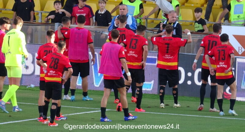 Benevento-Latina 5-0: le foto del match