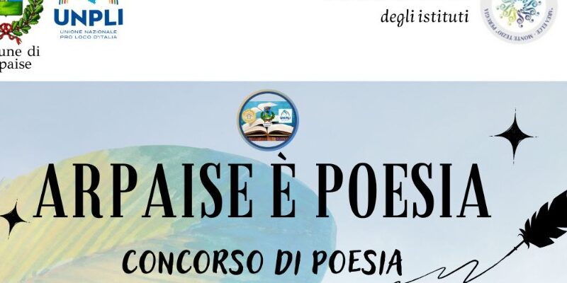 Arpaise, bandito il 27 ° concorso di poesia “La Castagna d’oro”