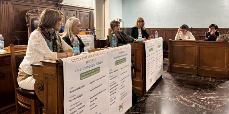 Scuola precaria e personale docente: grande successo per il convegno organizzato dal PD Sannio