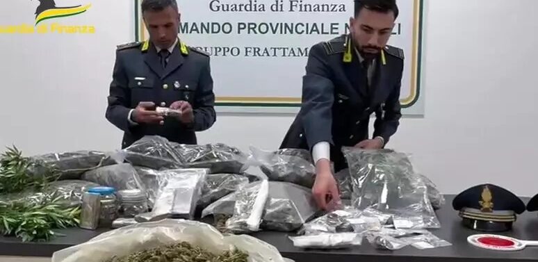 Sannio, mezzo milione di euro in droga: maxi operazione della Fiamme Gialle