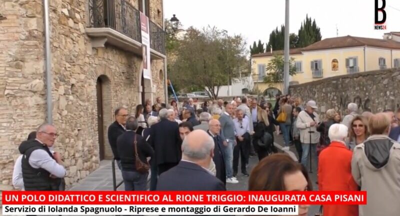 VIDEO – Un polo didattico e scientifico al Rione Triggio: inaugurata Casa Pisani