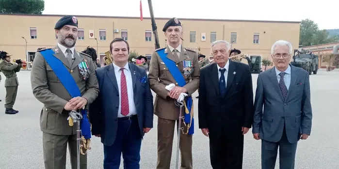 L’ Associazione “Guerra di Liberazione” di Arpaise e Benevento presente al Cambio Comandante del 21°Genio Guastatori Esercito di Caserta