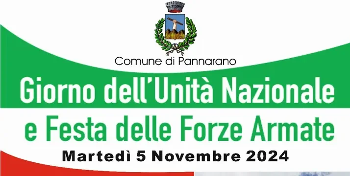 Pannarano| Il 5 novembre celebrazione della Giornata dell’Unità Nazionale e Festa delle Forze Armate