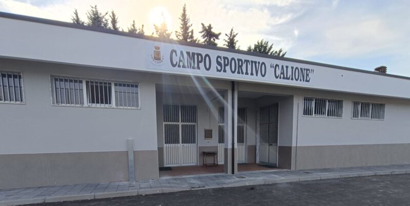 Apollosa, tutto pronto per l’inaugurazione del Campo Sportivo