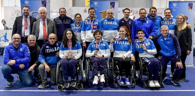 Accademia Olimpica Beneventana: lo spadista De Falco vince la medaglia di bronzo nella tappa di Coppa del Mondo Paralimpica