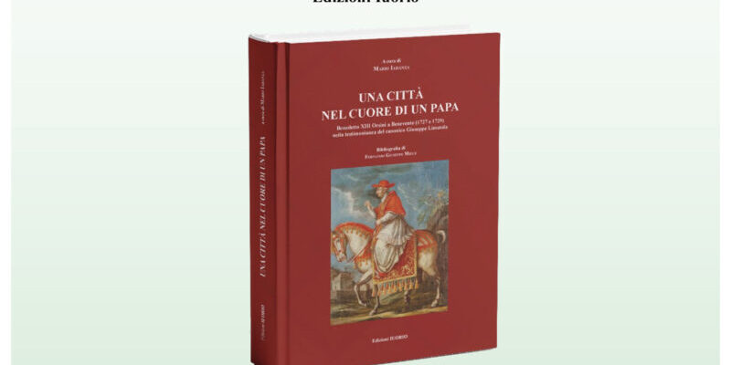 Benevento| Il 28 novembre la presentazione di “Una città nel cuore di un Papa”, il libro di Mario Iadanza