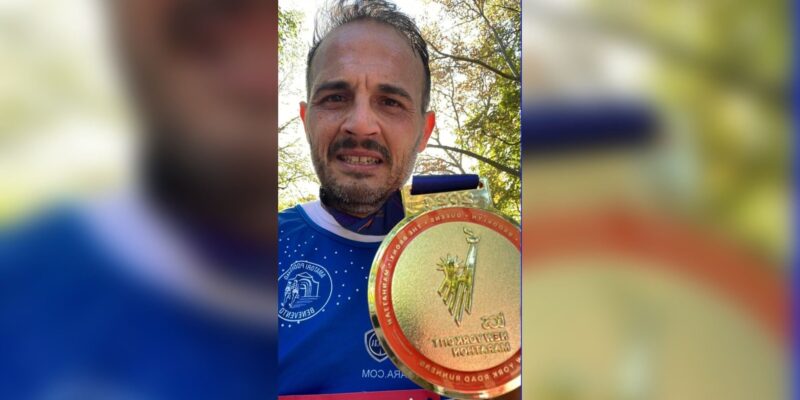 Il sannita Stefano Curcio alla Maratona di New York