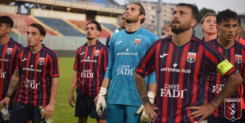 Serie C, 14a giornata: il Cerignola perde contro il Taranto, pareggia la Turris nei posticipi