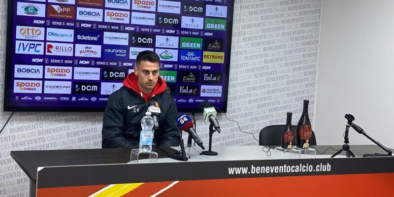 Benevento, Viviani: “Contento di entrare e portare punti, fondamentale non perdere oggi”