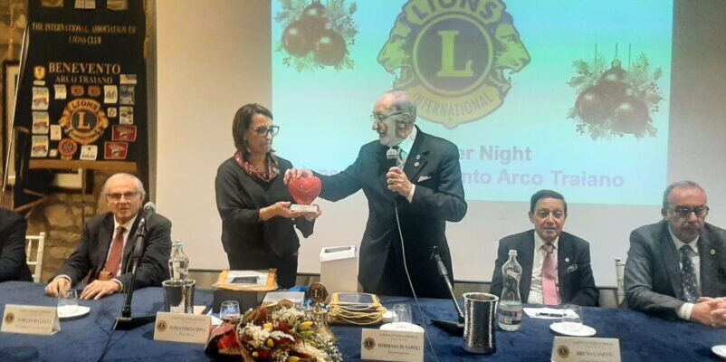 Lions Club Benevento Arco Traiano, gioia e condivisione nella “Charter dei 20 anni”