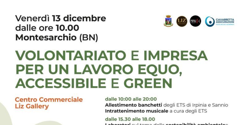 Montesarchio, domani l’evento con le Associazioni di Sannio ed Irpinia